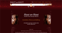 Desktop Screenshot of haut-an-haut.de